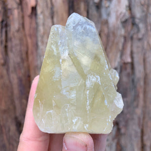 8cm 266g Yellow Calcite from Hunan, China