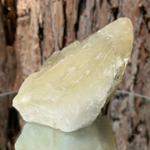 11.5cm 520g Yellow Calcite from Hunan, China
