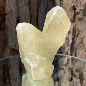 9.5cm 342g Yellow Calcite from Hunan, China