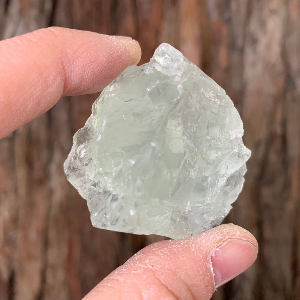 4.5cm 84g Clear Green Fluorite from Xianghualing, China