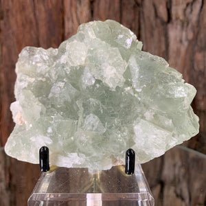 11.5cm 446g Clear Green Fluorite from Xianghualing, China