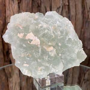 13cm 430g Clear Green Fluorite from Xianghualing, China