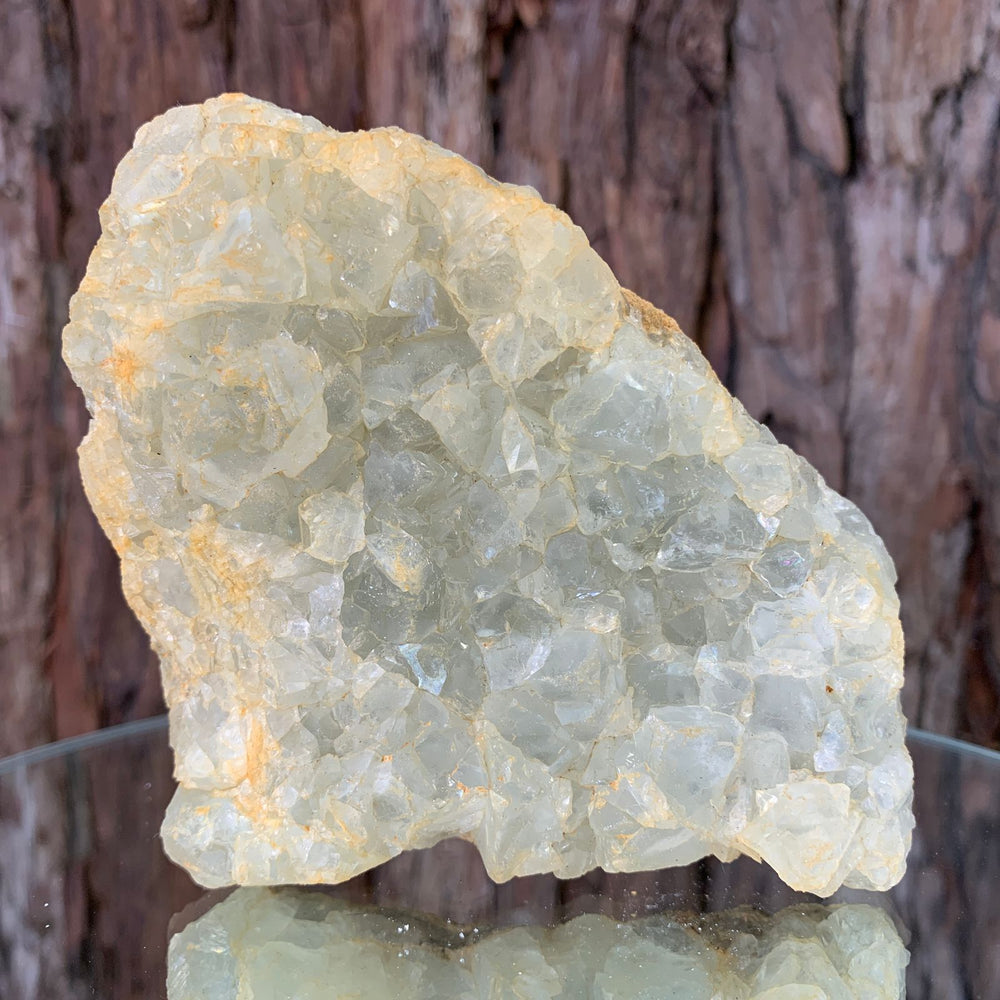 13cm 470g Clear Green Fluorite from Xianghualing, China