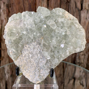 11.5cm 606g Clear Green Fluorite from Xianghualing, China