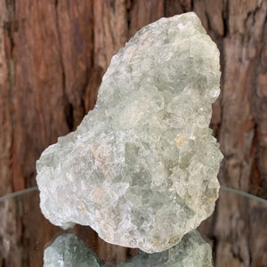 13cm 548g Clear Green Fluorite from Xianghualing, China