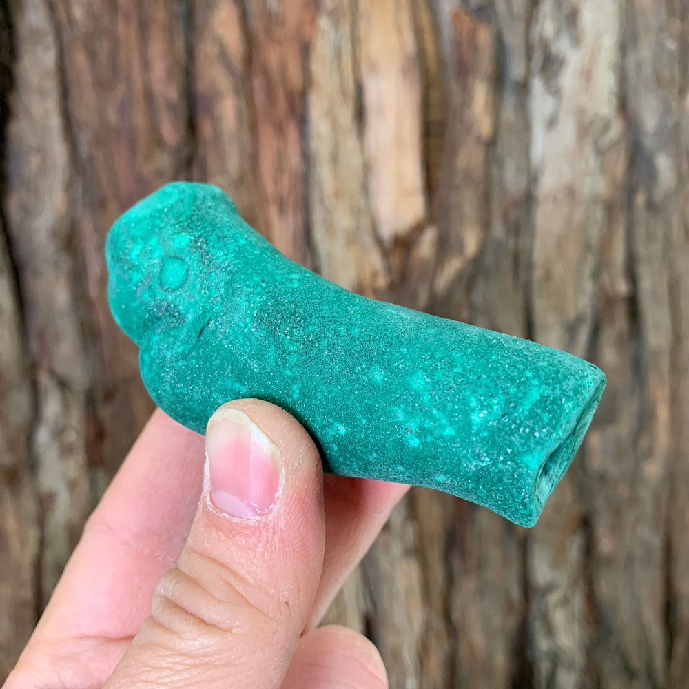 
            
                Load image into Gallery viewer, 9cm 200g Malachite Stalactite from Sepon Mine, Laos
            
        