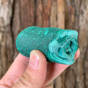 
            
                Load image into Gallery viewer, 7cm 190g Malachite Stalactite from Sepon Mine, Laos
            
        