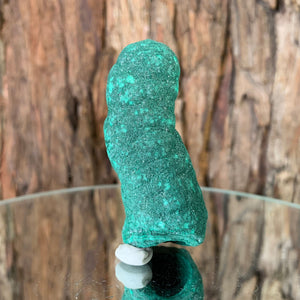 7.3cm 122g Malachite Stalactite from Sepon Mine, Laos