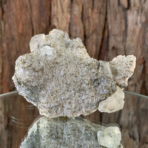 6cm 108g Pyrite and Dolomite, Clear Calcite from China