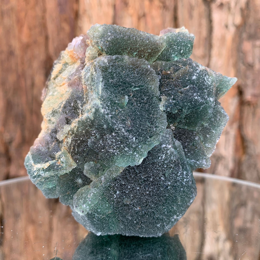 8cm 460g Green Fluorite from Heilongjiang, China