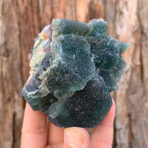 8cm 460g Green Fluorite from Heilongjiang, China