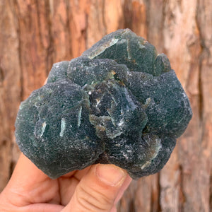 9.8cm 474g Green Fluorite from Heilongjiang, China