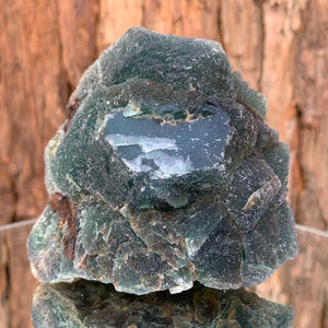 9.5cm 598g Green Fluorite from Heilongjiang, China