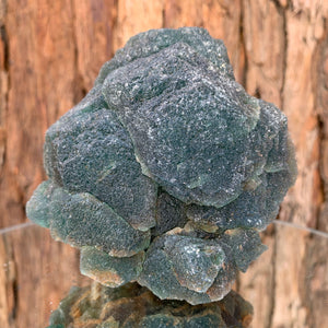 11cm 1.18kg Green Fluorite from Heilongjiang, China