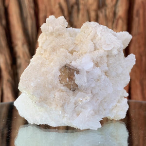 9cm 222g Scheelite, Clear Quartz, Calcite from Yaogangxian Mine, China