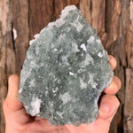 11cm 216g Green Fluorite from Xianghualing, Hunan, China