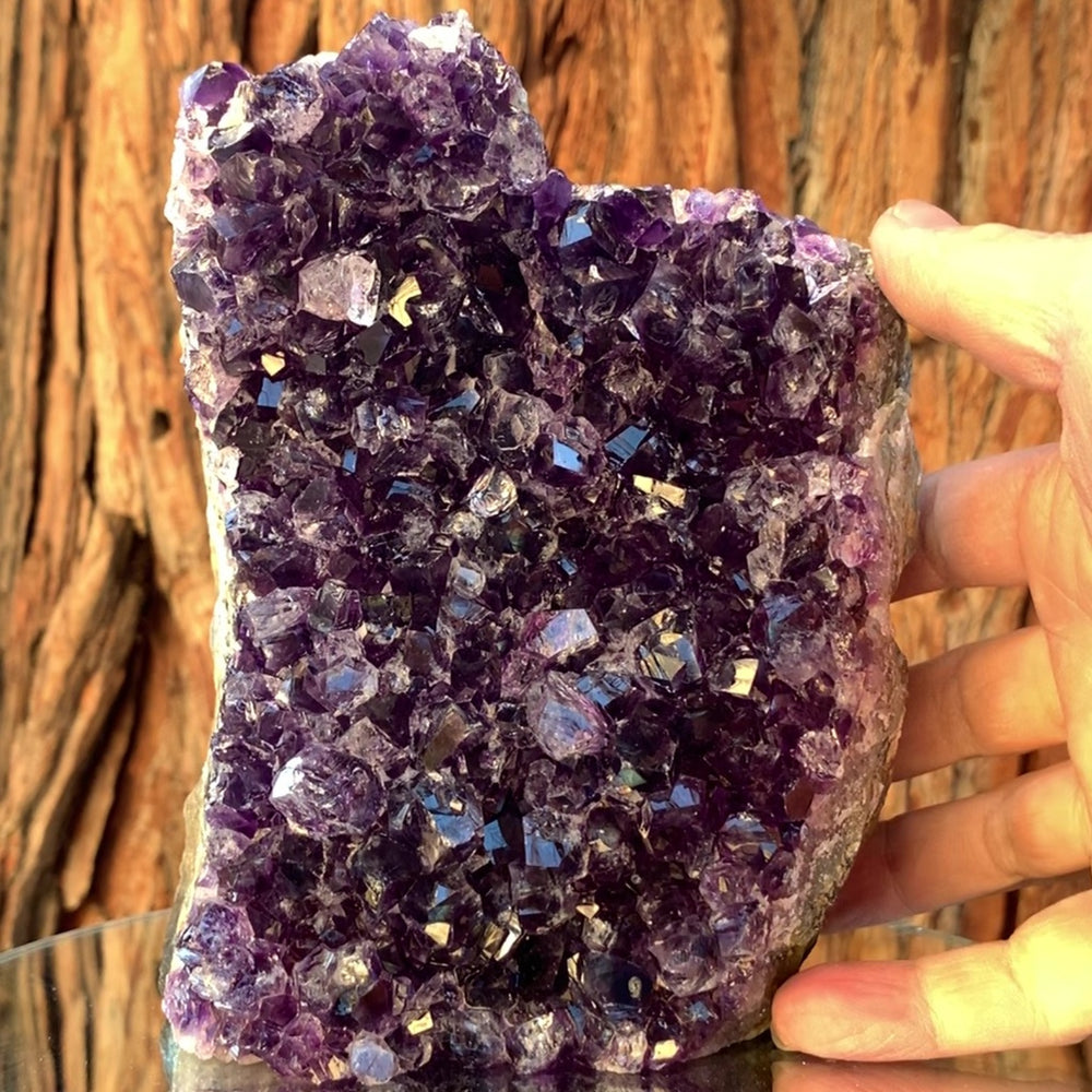 15cm 2.66kg Amethyst Cluster from Uruguay