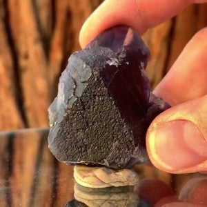 5cm 50g Purple Fluorite from Huanggang Mine, Inner Mongolia, China