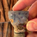 3.5cm 30g Blue Purple Fluorite from Huanggang Mine, Inner Mongolia, China