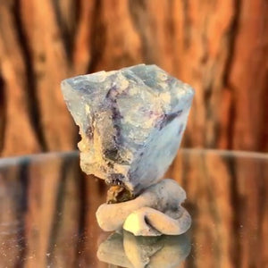 3.5cm 30g Blue Purple Fluorite from Huanggang Mine, Inner Mongolia, China