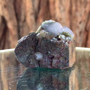 4.5cm 125g Purple Fluorite from Huanggang Mine, Inner Mongolia, China