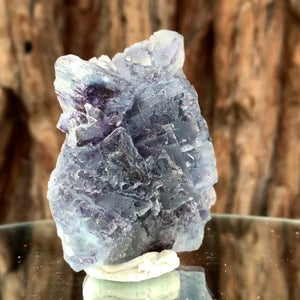 7.5cm 160g Purple Fluorite from Huanggang, Inner Mongolia, China