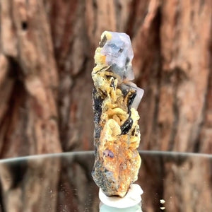 6cm 27g Purple Fluorite from Huanggang, Inner Mongolia, China