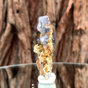 6cm 27g Purple Fluorite from Huanggang, Inner Mongolia, China