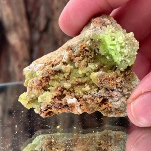 5cm 62g Pyromorphite from Daoping Mine, Guangxi, China