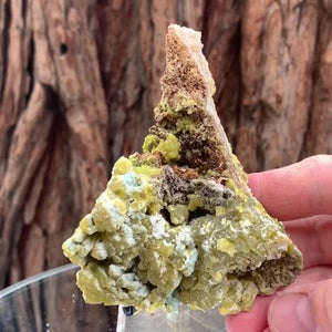11cm 424g Pyromorphite from Daoping Mine, Guangxi, China