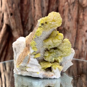9cm 402g Pyromorphite from Daoping Mine, Guangxi, China
