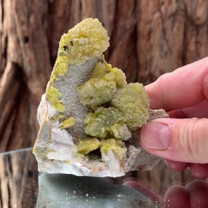 9cm 402g Pyromorphite from Daoping Mine, Guangxi, China