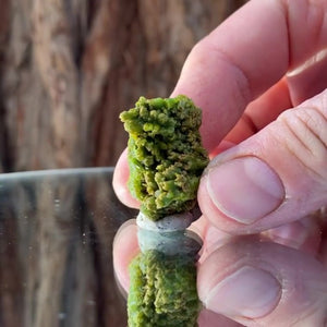 2.8cm 20g 0.02kg Pyromorphite from Daoping Mine, Guangxi, China